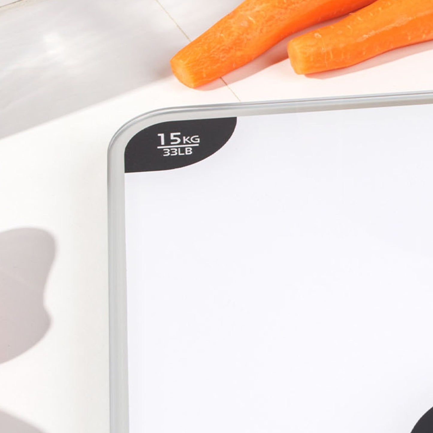 Salter Max Electronic Kitchen Scale 15Kg Digital Baking Food Mirror Finish White