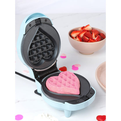 Mini Waffle Maker 5-In-1 Non-Stick Easy Clean Removable Plates Giles & Posner